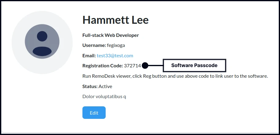 RemoDesk step 2