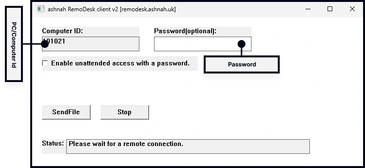 RemoDesk step 4